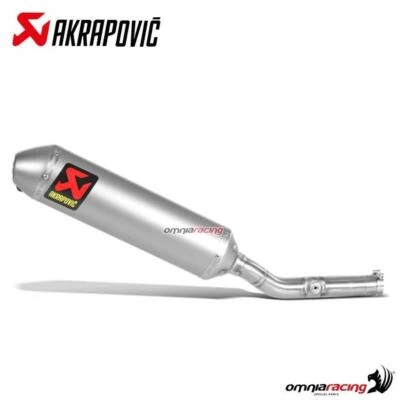 Terminale scarico Akrapovic racing titanio Suzuki RMZ250 Enduro 2010-2014 - Immagine 1 di 4