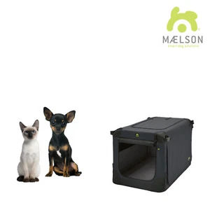 MAELSON Soft Kennel Transportbox, faltbar - Autobox Transport Box Hunde Katzen - Bild 1 von 39