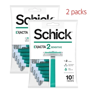 Schick Exacta2 Sensitive Disposable Razor, 10 Count (2Pack) ( FREE SHIPPING ) - Picture 1 of 4