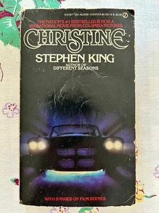 CHRISTINE by Stephen King - 1st 1983 - vintage PB Signet - horror Carrie - FINE - Picture 1 of 5