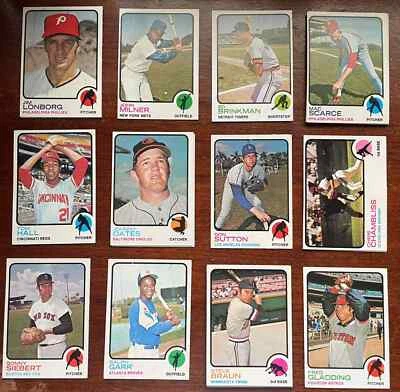 1973 Topps Baseball SET 1-199 COMPLETE YOUR SET - Image 1 of 4