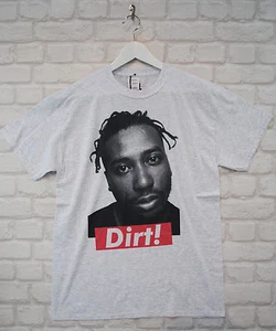 Actual Fact ODB Dirt Vintage Hip Hop Grey Speckle Hip Hop Crew Tee T-shirt - Picture 1 of 1