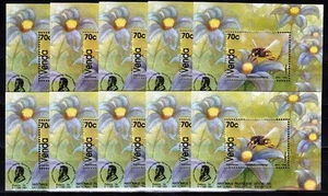 10 x Sudáfrica Venda 1992 Bloque 8 ** Abeja Abeja Michel 65,-- Euro. - Imagen 1 de 1