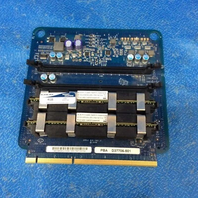 Apple Mac Pro Memory Riser PBA D37706-501 630-7667 8GB Ram total 2X4GB PC2 - Image 1 of 2