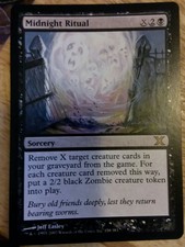 Midnight Ritual Rare 10th Edition MTG Card Sorcery