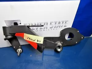 LEFT FRONT Caster Wheel Fork/ Link Arm Permobil F3 F5 M3 M5 Wheelchair RED #4819 - Picture 1 of 5