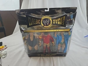 WWE Classic Superstars King Kong Bundy Iron Sheik Nikolai Volkoff 3 Pack Jakks - Picture 1 of 11