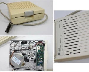 Externes APPLE Disk IIc Laufwerk, P/N 8250820-A A2M4050Z Assembled in Ireland. - Bild 1 von 13