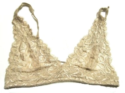 Conjunto de Tanga A0403 Honeydew NOVO Luxo Brilho Floral Renda Bordado Malha Bralette - Imagem 1 de 2