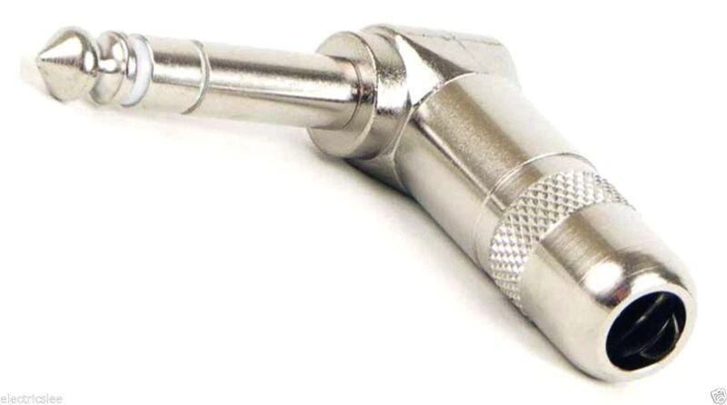 1pcs - Switchcraft 236 6.3mm Stereo 1/4" 3-Conductor Right Angle Plug - Image 1 of 3