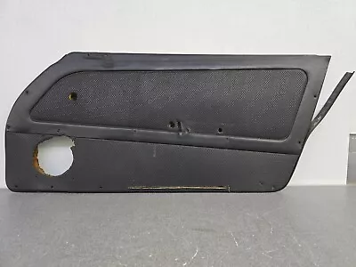 USED ORIGINAL PORSCHE 911 912 BLACK VINYL PASSENGERS DOOR PANEL 1968 ONLY - Image 1 of 4