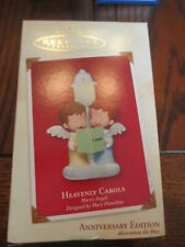 2002 Hallmark Heavenly Carols Mary's Angels Designed/Signed by Mary Hamilton