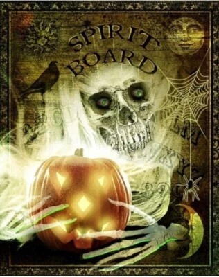 David Textiles Halloween - Pumpkin Grab Quilting Fabric Panel - With Skeleton - Image 1 of 3