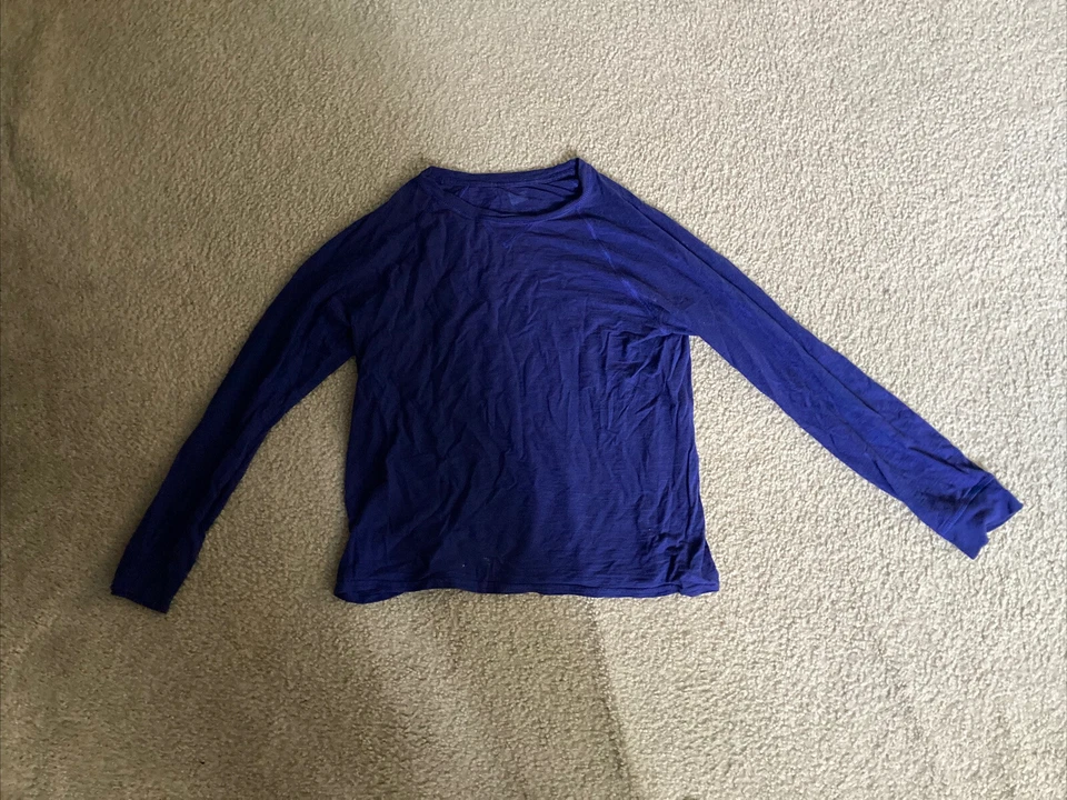 Hanes синий пижамы рубашка для мальчиков размер маленький - Изображение 1 из 1