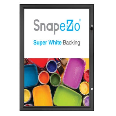 SnapeZo® Black 16x20 Poster Case - 1.77" Profile - Image 1 of 4