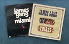 JAMES GANG - Job Lot 2x LPs Thirds/Miami UK 1st Press LPs VG+/G+