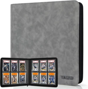 Carpeta de tarjetas graduada para 60 losas PSA 6 ranuras folleto de almacenamiento de tarjetas para CGC/PCG nuevo - Imagen 1 de 7