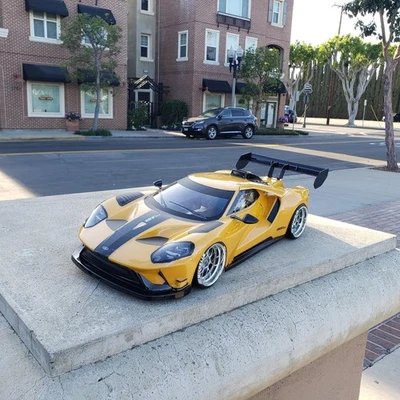 1/10 Custom Paint FORD GT 4Tec-2 RDS HPI DC10 MST TT02 YD2 JDM Body Only - Image 1 of 4