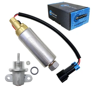 QFS Fuel Pump + Regulator for Mercury Mercruiser 861156A1 454 7.4L/502 8.2L V8 - Picture 1 of 12
