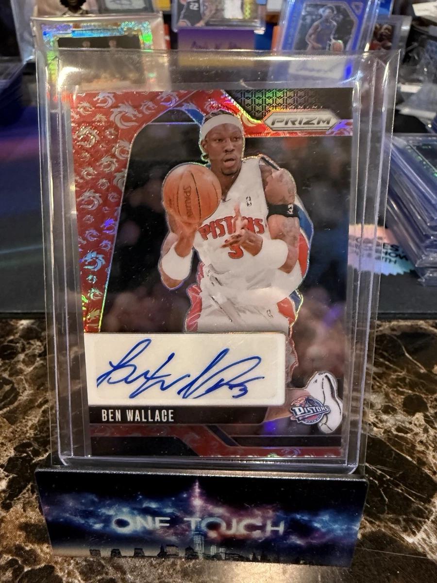 Ben Wallace Basketball Autographed Sports Trading Cards