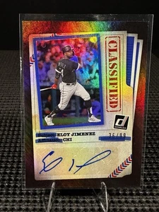 2020 Panini Donruss - Classified Signatures Eloy Jimenez #CLS-EJ Blue /99 AUTO - Picture 1 of 2