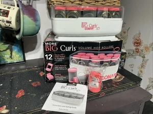 Conair More Big Curls Dampf Haarroller 12 Jumbo große Samt Lockenwickler getestet - Bild 1 von 4