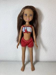 Mattel - Wee 3 Friends - 2005 Splash! Pool - 10 Zoll brünette Janet Puppe - Bild 1 von 9