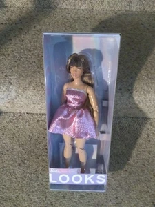 Barbie Looks Doll #24 with Pink Mini Dress Y2K Fashion Doll 2023 Mattel NEW - Picture 1 of 7