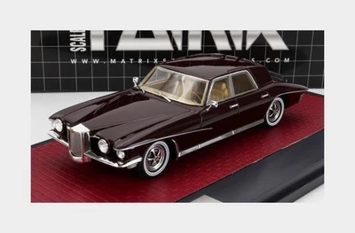 1:43 MATRIX Stutz Duplex Sedan 1971 Brown MX41804-081 - Immagine 1 di 2