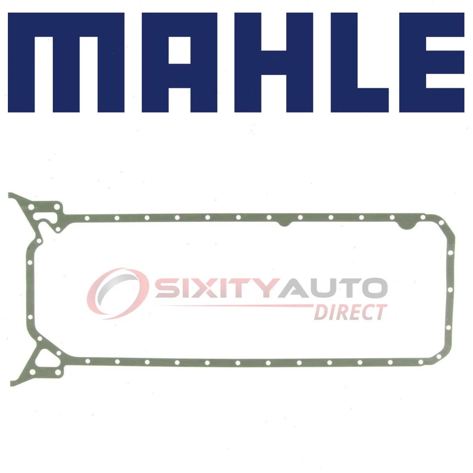 MAHLE Oil Pan Gasket for 1987-1993 Mercedes-Benz 190E 260E 300E 300SE 300SEL xb Foto 1 de 4