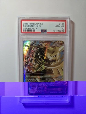 2016 POKEMON XY Steam Siege MEGA STEELIX EX #109 PSA 10 - Image 1 of 2