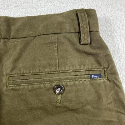 Polo Ralph Lauren Chino Pants Mens 29x32 Olive Green Stretch Classic Fit - Image 1 of 4