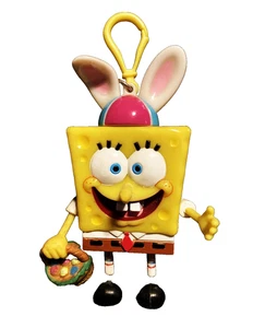 Spongebob Schwammkopf Osterkorb, Hasenohren Hutaufhänger Viacom 2003 PET RESCUE - Bild 1 von 7