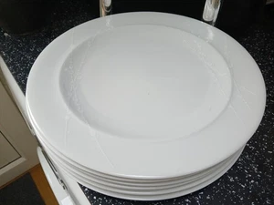 DENBY WHITE TRACE CENA GRANDE / PLATOS GOURMET X 6 - Imagen 1 de 4