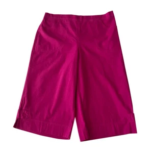 Pantalones de tiro alto JMS Just My Size 1X 16W magenta para mujer - Imagen 1 de 4