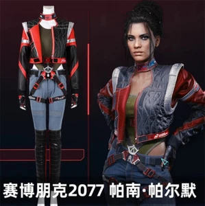 Cyberpunk 2077 Panam Palmer Cosplay Costume Outfits Party Dress Suit Halloween - Picture 1 of 24