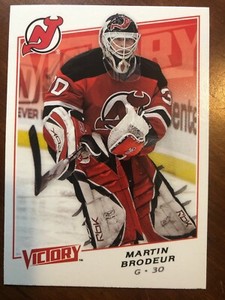 08-09 UD Victory Hockey 77 Martin Brodeur