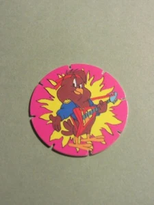 1996 Looney Tunes Walkers Tazo Pogs Milkcap Slammer POG Tazos Henery Hawk #5 - Picture 1 of 2