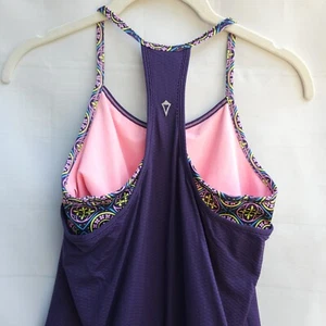 Camiseta sin mangas Ivivva Lululemon niñas espalda deportiva talla 12 - Imagen 1 de 7