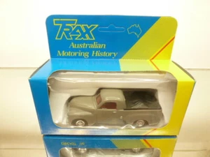 TRAX 8002 FJ HOLDEN UTILITY PICKUP - GREY 1:43 - VERY GOOD CONDITION IN BOX - - Imagen 1 de 6