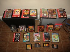1991 VINTAGE LOT 23 SEGA GENESIS VIDEO GAMES SONIC HEDGEHOG MORTAL RBI4 UNTESTED