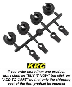 E0545b MUGEN MBX8 DAMPER END, SPRING RETAINER SET, COUPELLES, CHAPES AMORTISSEUR - Photo 1/1