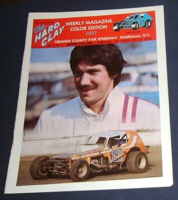 1977 Orange County Fair Speedway Dirt Modified Program Kevin Collins - Image 1 of 4