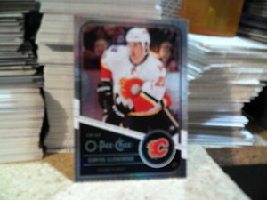 2011-12 O-PEE-CHEE RAINBOW VERSION # 434- CURTIS GLENCROSS- FLAMES- MINT