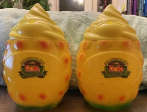 Dole Plantation Hawaii Souvenir Pineapple 2 Cups - Picture 1 of 4