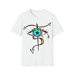 T-Shirt aus weicher Baumwolle. `Aerosmith Steven Tyler Logo - Bild 1 von 13