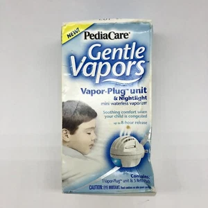 PediaCare Gentle Vapors Waterless Plug-In Unit & Nightlight NEW-BOX DAMAGE - Picture 1 of 7