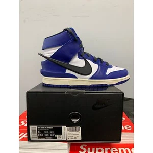 Nike Dunk High AMBUSH Deep Royal Size 11 BRAND NEW SHIPS NOW - Picture 1 of 7