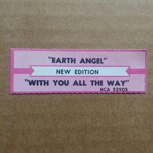 NEW EDITION Earth Angel JUKEBOX STRIP Record 45 rpm 7" - Picture 1 of 1