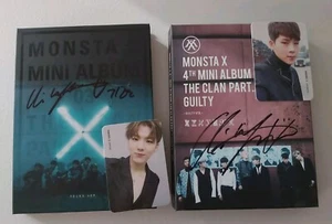Monsta X - The Clan 2.5 Part 1 Lost and Part 2 Guilty - 2PCs - Signed By Kihyun - Bild 1 von 3